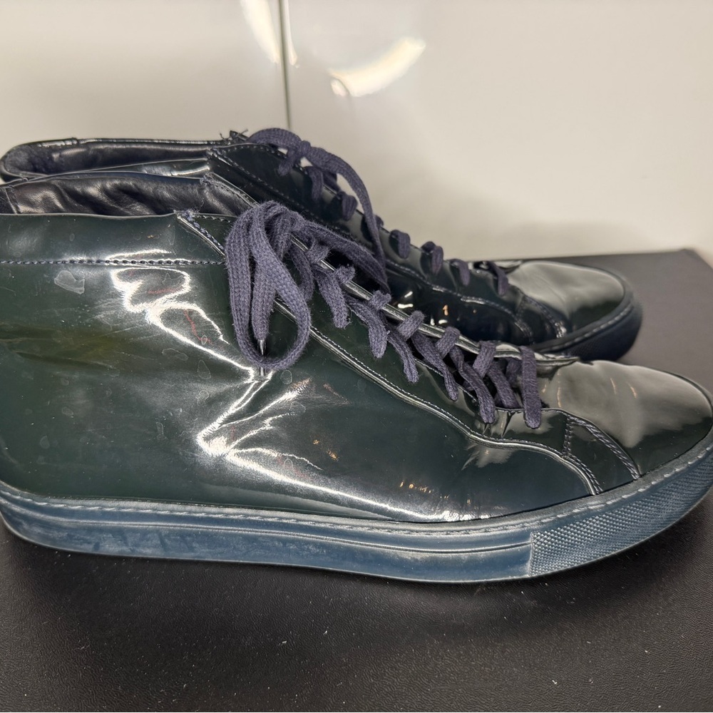 Common Projects Men's Black High-Top Sneakers size 42 used​​​